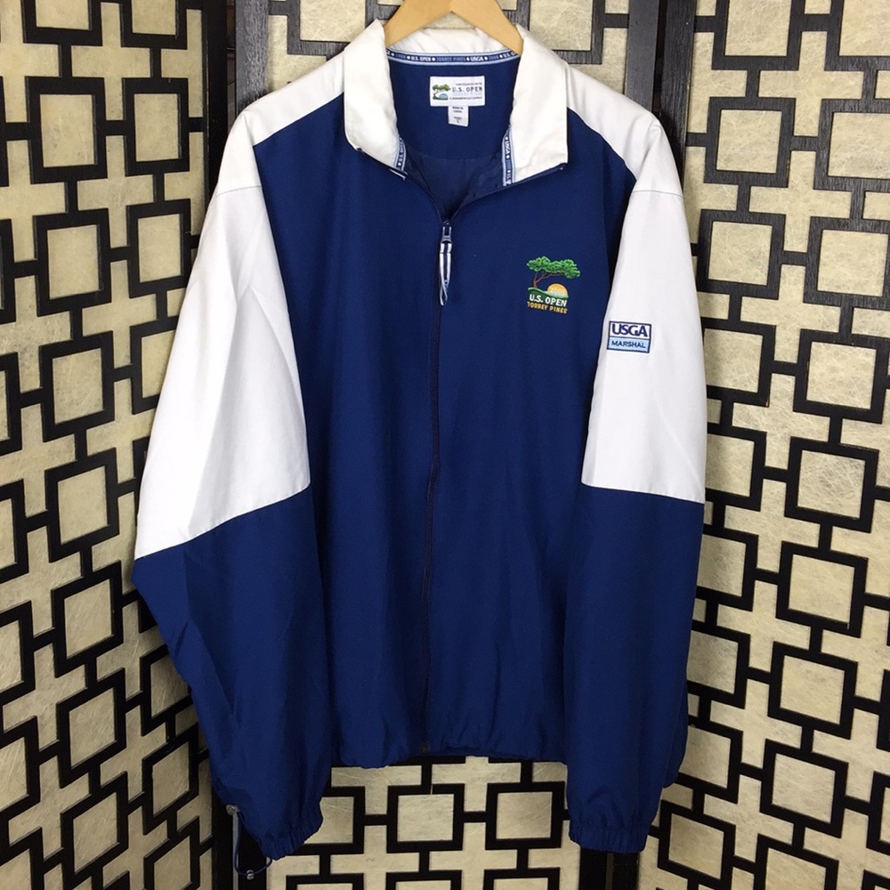 2008 US Open Golf Marshal Jacket Men L Tiger Woods